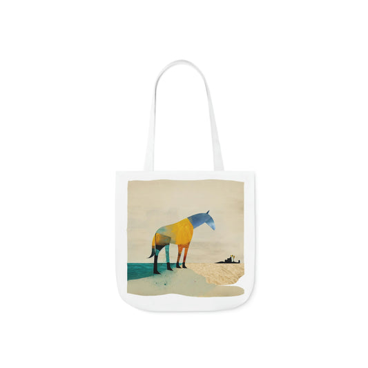 "A Study in Urbanization" AOP Polyester Canvas Tote Bag