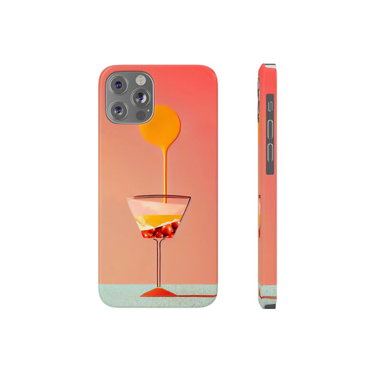 "Twilight Sip" Barely There Phone Cases